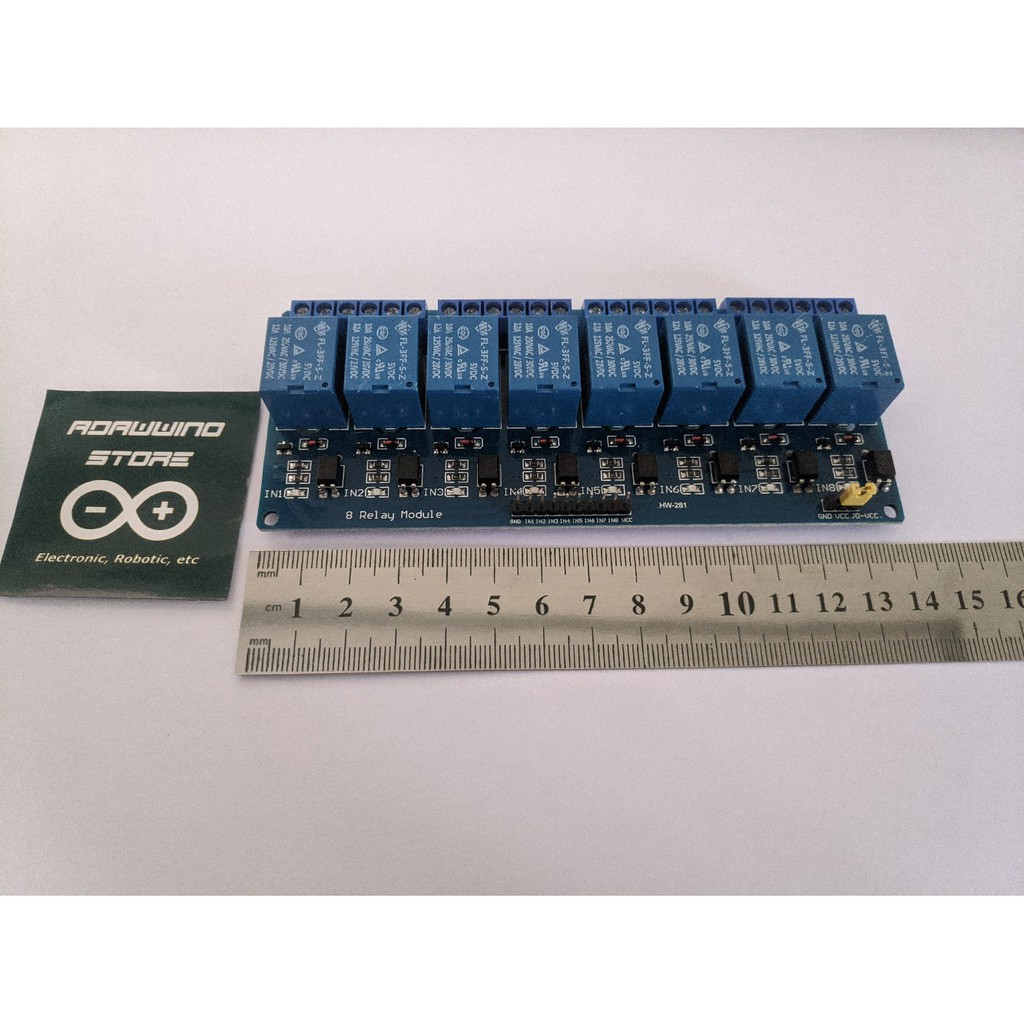 Jual Relay Modul 8 Channel Ch 5v Module | Shopee Indonesia