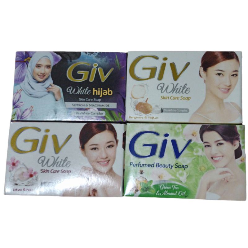 Jual Giv White Hijab Gr Sabun Mandi Batang Shopee Indonesia