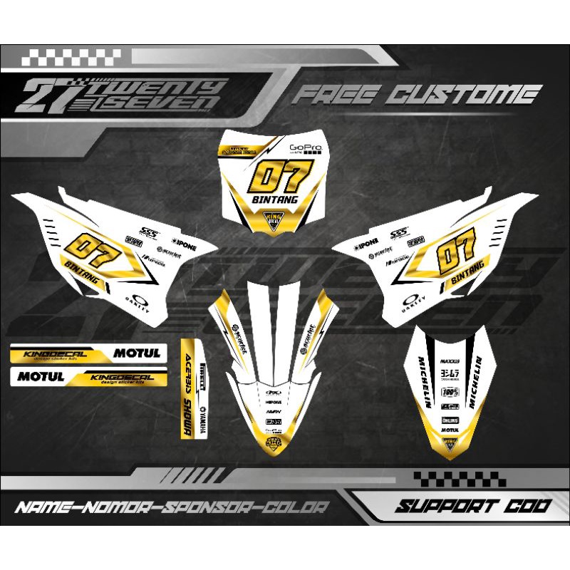 Jual DECAL STICKER KX 85 BEBEK STANDAR | Shopee Indonesia