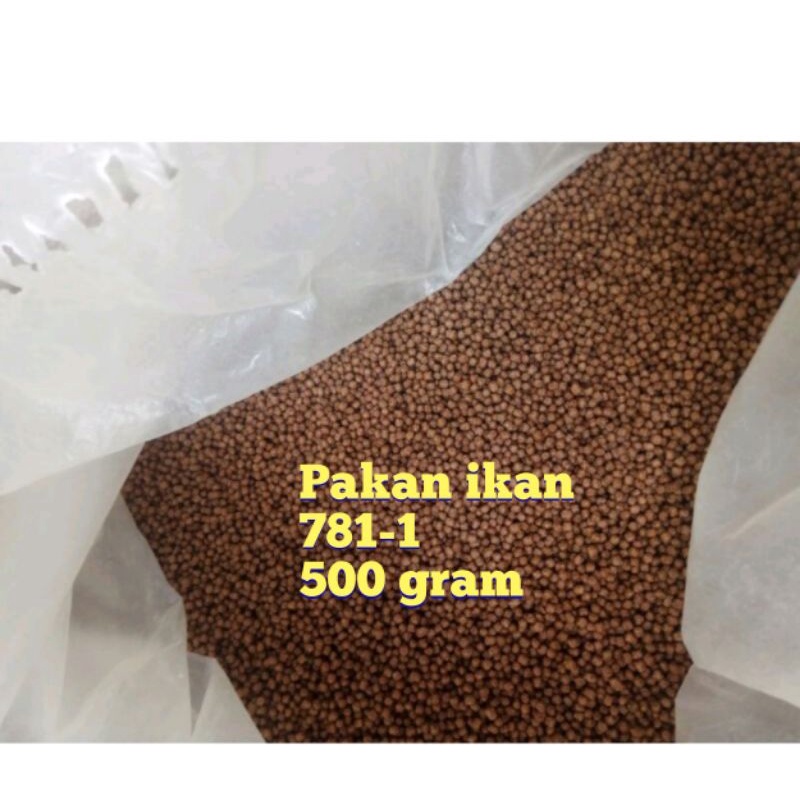 Jual Pelet 781 1 Hi Pro Vite 500 Gr Pelet 781 1 Pakan Ikan Kecil Ikan