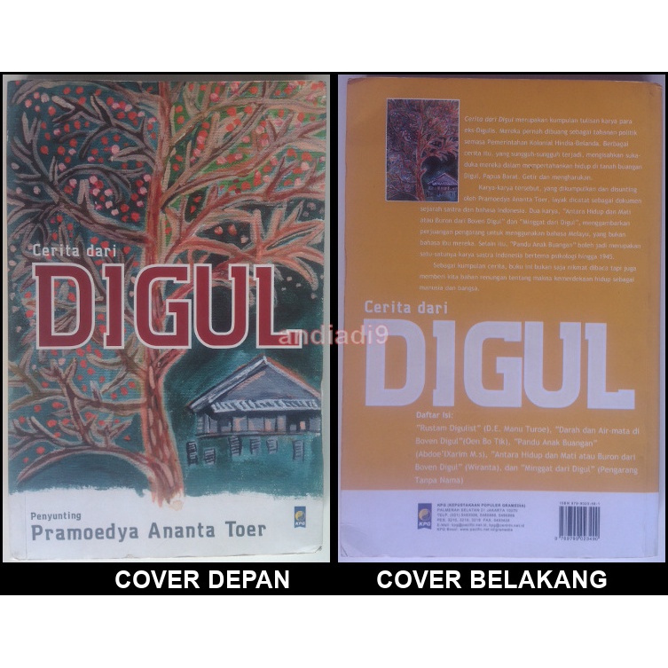 Jual CERITA DARI DIGUL PRAMOEDYA ANANTA TOER 2004 ORIGINAL | Shopee ...