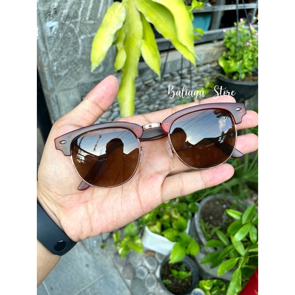 Jual Kacamata Clubmaster Pria Wanita - Clubmaster Lensa Anti UV400