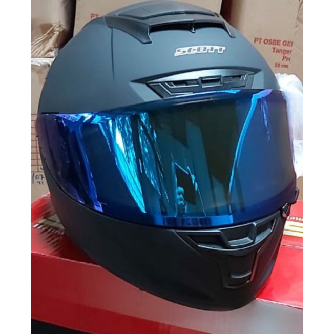 Jual HELM FULL FACE SCOTT RX 7 BLACK DOFF ORIGINAL ( 2KG ) | Shopee ...
