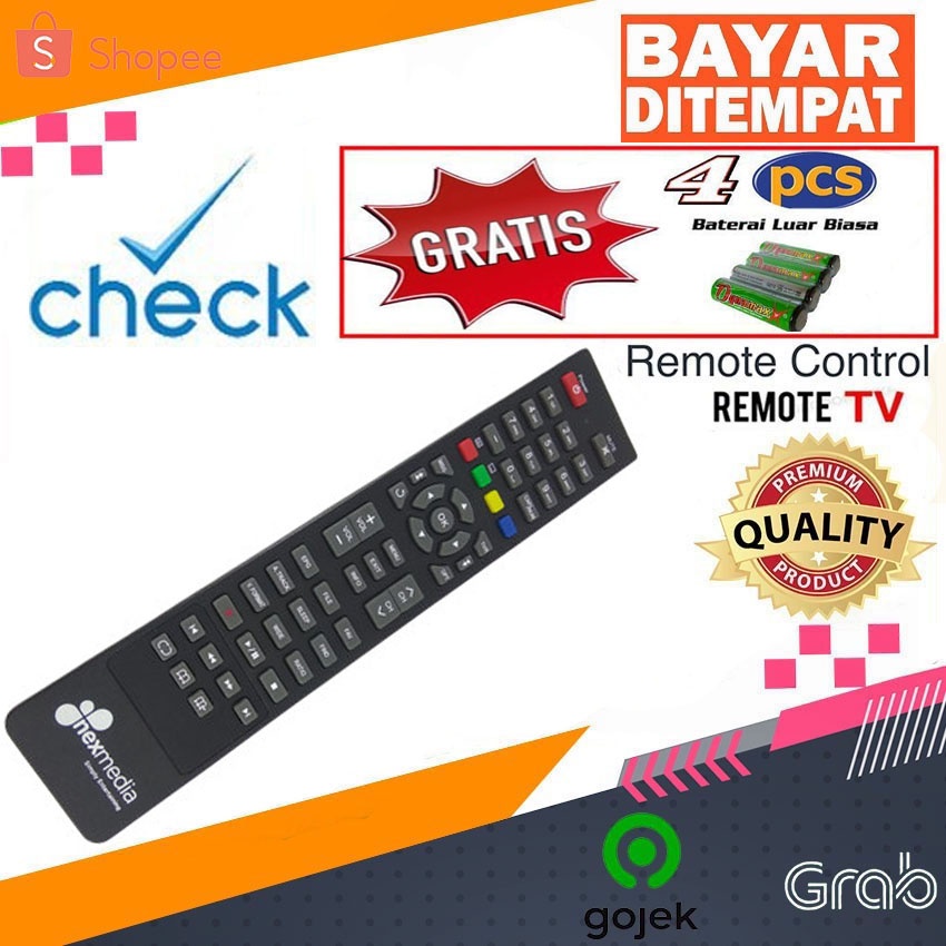 Jual Remot Remote Receiver Nexmedia DVB V3 V4 | Shopee Indonesia