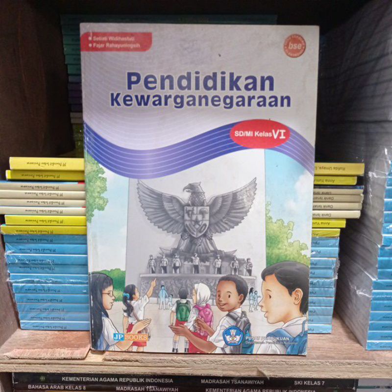 Jual Buku BSE Pendidikan kewarganegaraan PPkn Kelas 6 Setiati ...