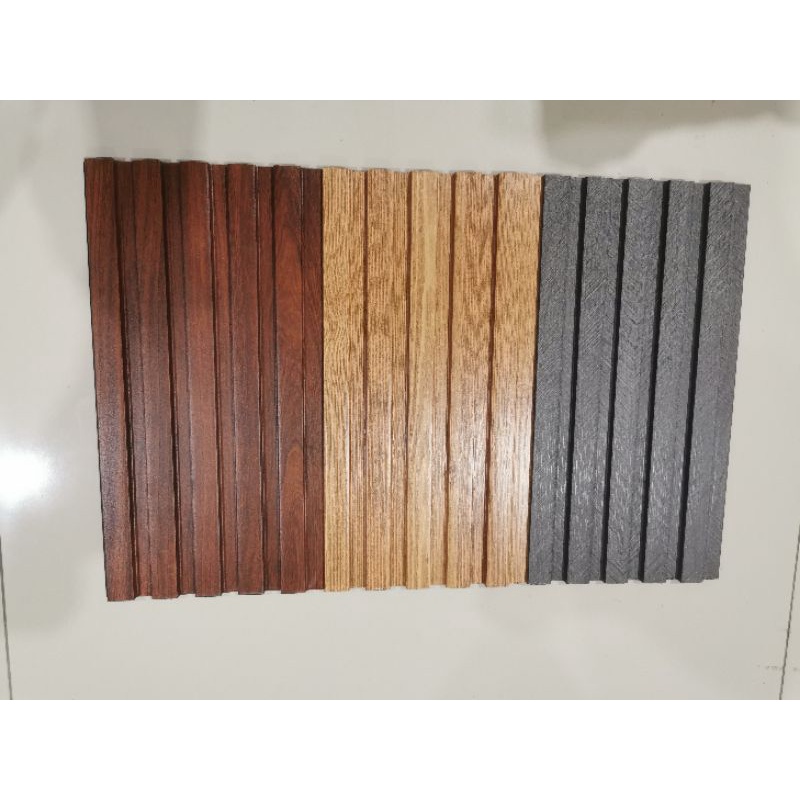 Jual Sample Size WPC Wood Panel Royal Wallpanel | Shopee Indonesia