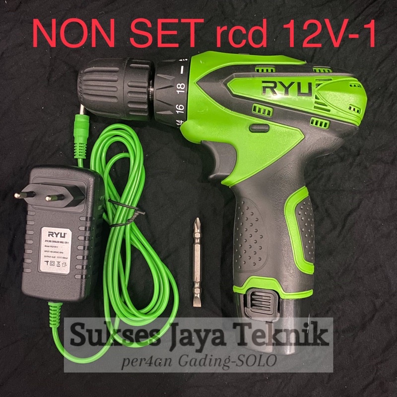 Jual Bor Cas Ryu Tekiro Cordles Rcd V V Rci V Mesin Bor Batrei Cordless Drill Koper Rcd