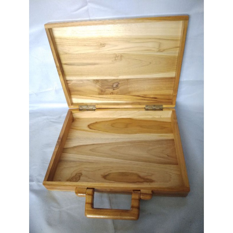 Jual koper kayu jati ISTIMEWA | KOPER KOTAK KAYU JATI | Shopee Indonesia