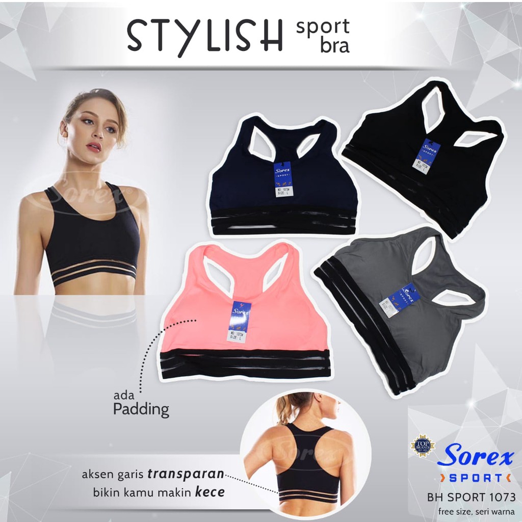 Bra sport sorex (harga satuan 100.000)