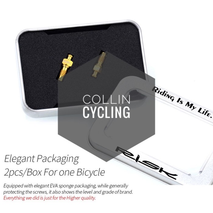 Jual Titanium Bleed Nipple Caliper Disc Brake Shimano Ultegra Dura Ace