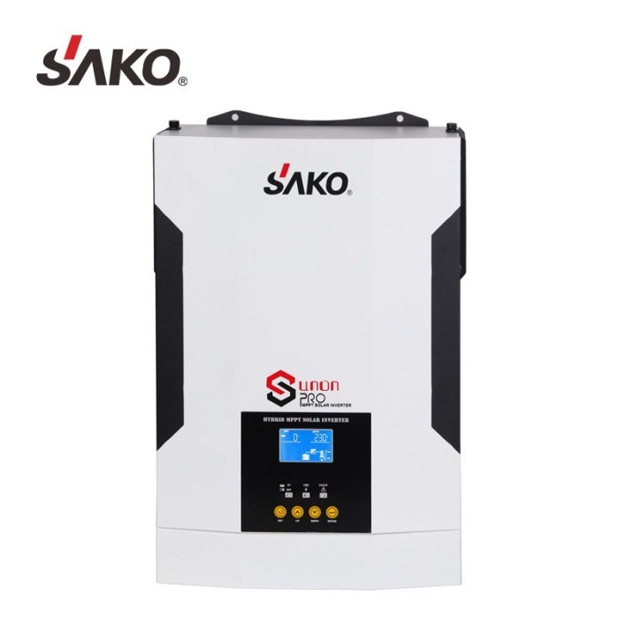 SAKO Hybrid Inverter 3500W - MPPT 100A Pure Sine Wave UPS 3.5KW 24V