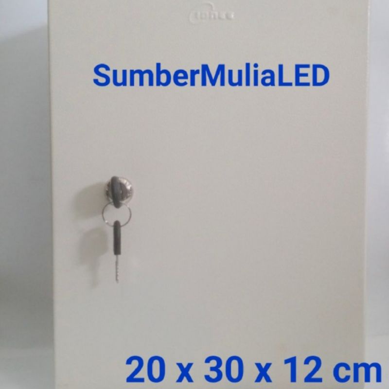 Jual IONEE BOX PANEL LISTRIK 20 × 30 × 12cm 20 × 30 × 12 BESI CREAM ...