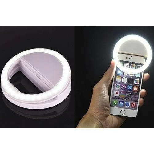 Jual Lampu Selfie FlashLight LED Camera Handphone HP Lamp Ring Selfie ...