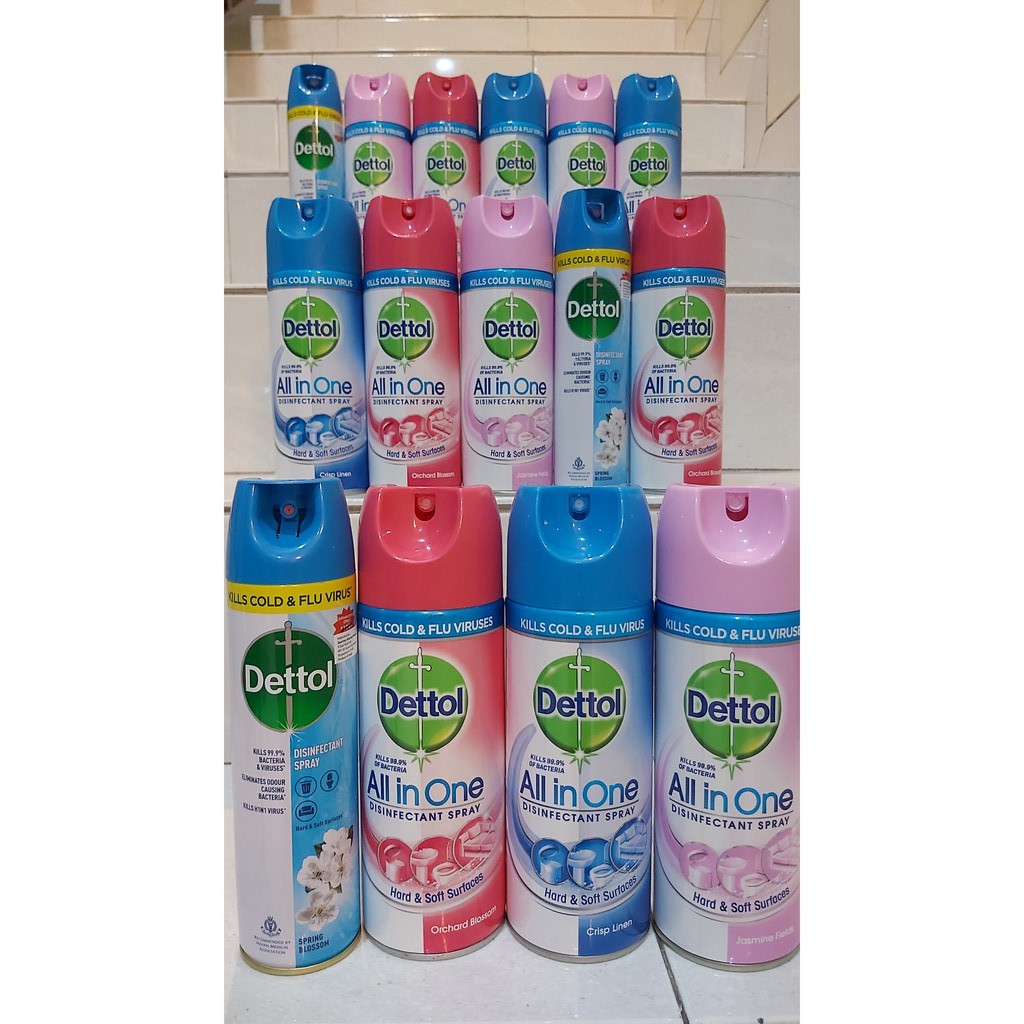 Dettol All In One Disinfectant Spray – Summer Fruits Scent, 300ml, Kills 99.9% Of Bacteria & Viruses