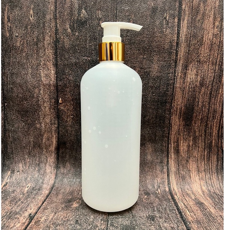 Jual botol HDPE natural 500ml / 500 ml - PUMP GOLD ( Bisa Satuan ...