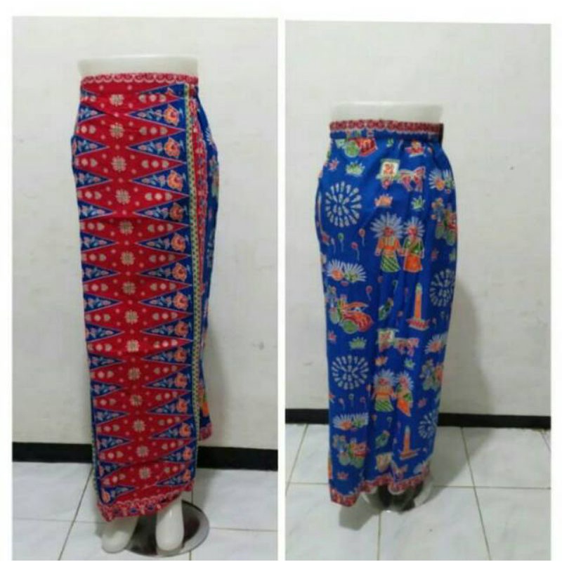 Jual Rok Motif Ondel Betawi 02~stelan Kebaya Encim Ondel Shopee Indonesia 0046