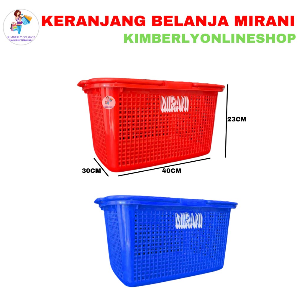 Jual Keranjang Mirani Keranjang Belanja Shopee Indonesia 6157