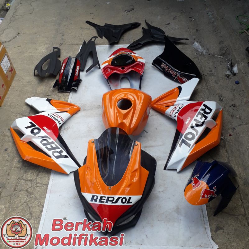 Jual Full Fairing Body Sett Model Cbr Rr Pnp Honda New Cbr R Facelift K G K N