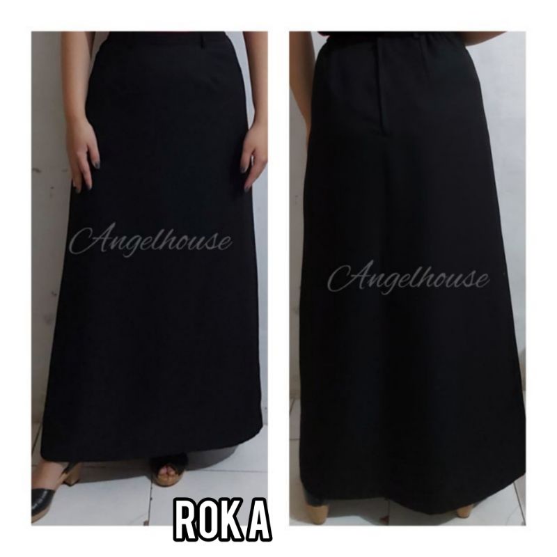 Jual Seragam Dinas Putih PNS, ASN Setelan Rok A Line & Span Rample (100 ...