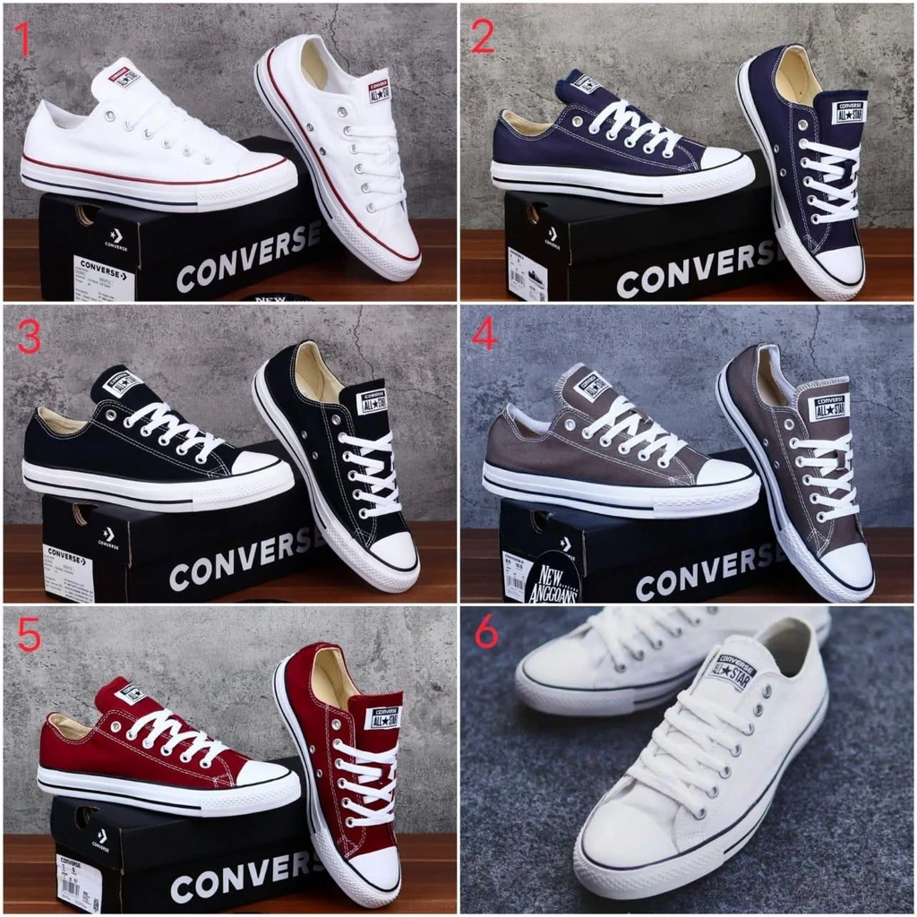 Termurah Sneaker Allstar Low Grade Ori Pria Wanita