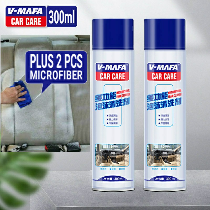 Jual V MAFA CAR CARE VMCCO Foam Cleaner Multifungsi Mobil Motor Rumah 300ml Atau 650ml Shopee