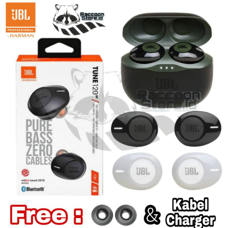 Jual HEADSET BLUETOOTH JBL TUNE 120 EARPHONE WIRELESS JBL SUPERBASS EARBUDS Shopee Indonesia