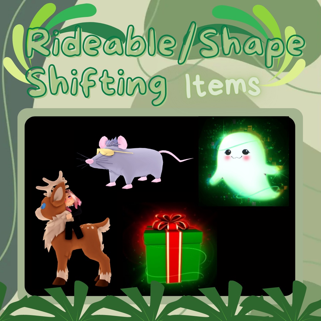 Jual Rideable/Shape Shifting Items - Royale High | Shopee Indonesia