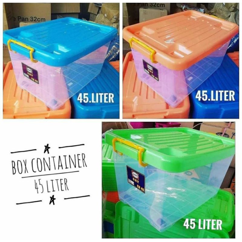 Jual Box Kontainer Shinpo Penyimpanan Multifungsi Liter Shopee