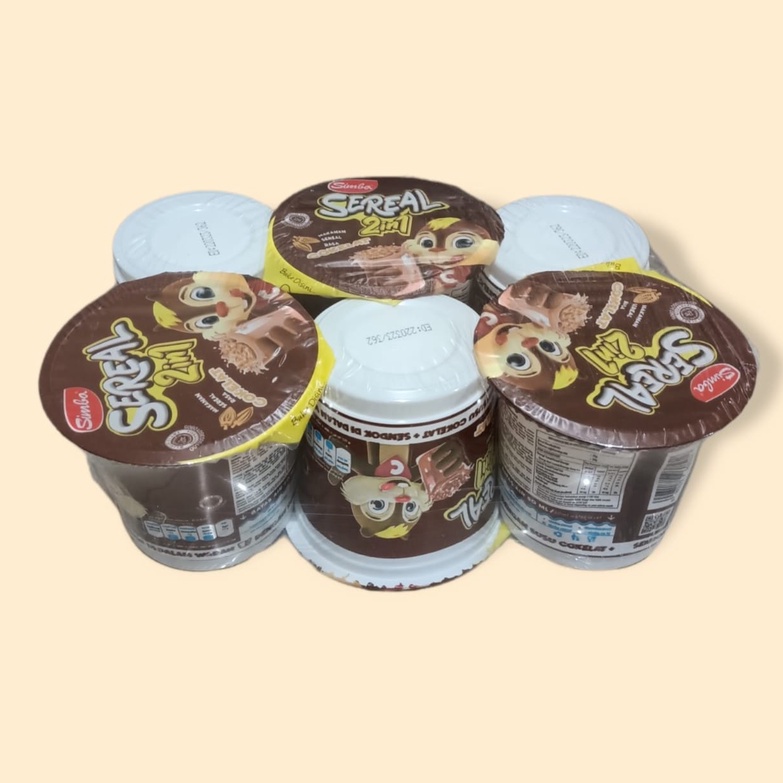 Jual Simba Choco Chips Coklat 2 in 1 Sereal Cup 22 gr [6 cup/pack ...