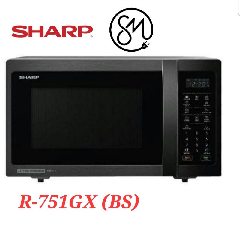 Jual Microwave Sharp R-751GX (BS) | Shopee Indonesia
