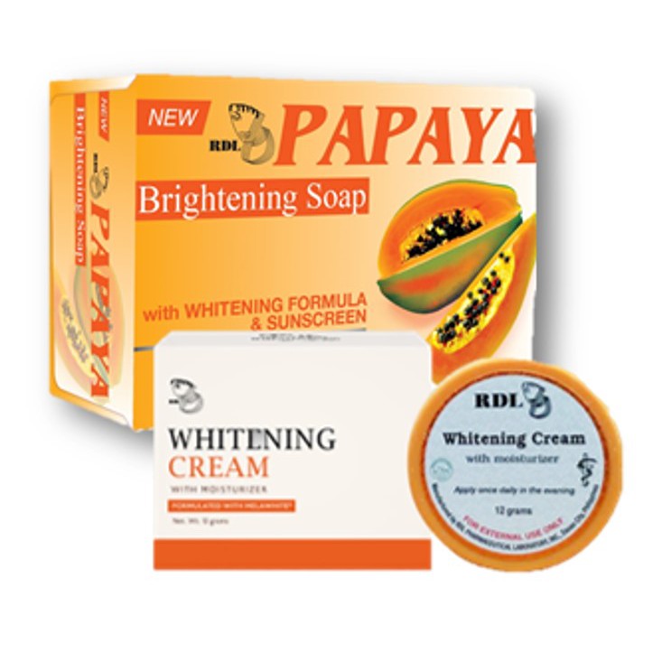 Jual RDL BARSOAP PAPAYA (1 PCS) – RDL WHITENING CREAM (1 PCS) | Shopee ...
