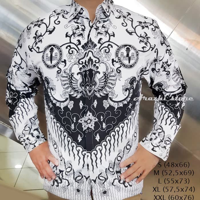 Jual Kemeja Batik Pgri Pria Seragam Pns Batik Korpri Baju Pns Baju