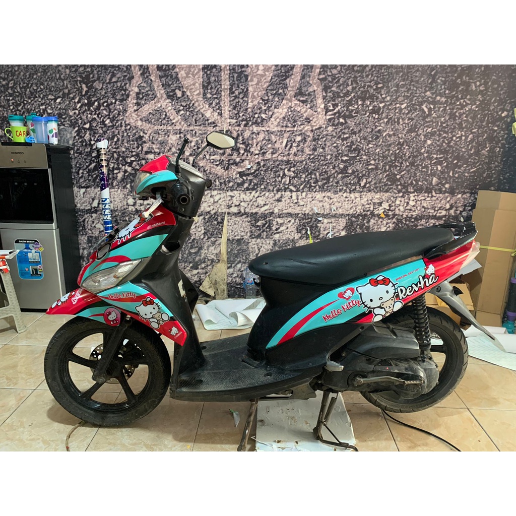 Jual Stiker Decal Motor YAMAHA MIO J Full Body Sticker MIO J Motif
