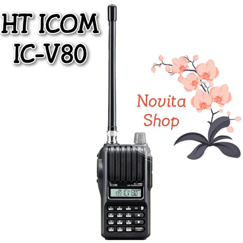 Jual HT ICOM IC V80 / HT ICOM V80 / HT ICOM IC-V80 ORIGINAL 100% BARU ...