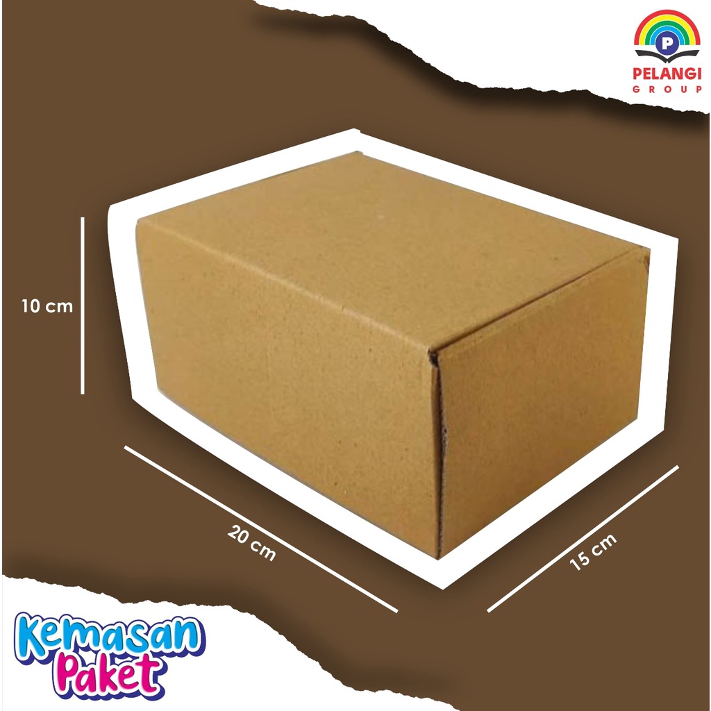 Jual Box T Hampers Corrugated Box Bentuk Persegi Panjang Ukuran Besar 20 X 15 T10 Shopee