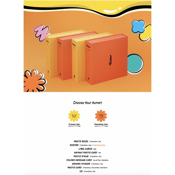 Jual Album Butter BTS Official (Unseal) Shopee Indonesia