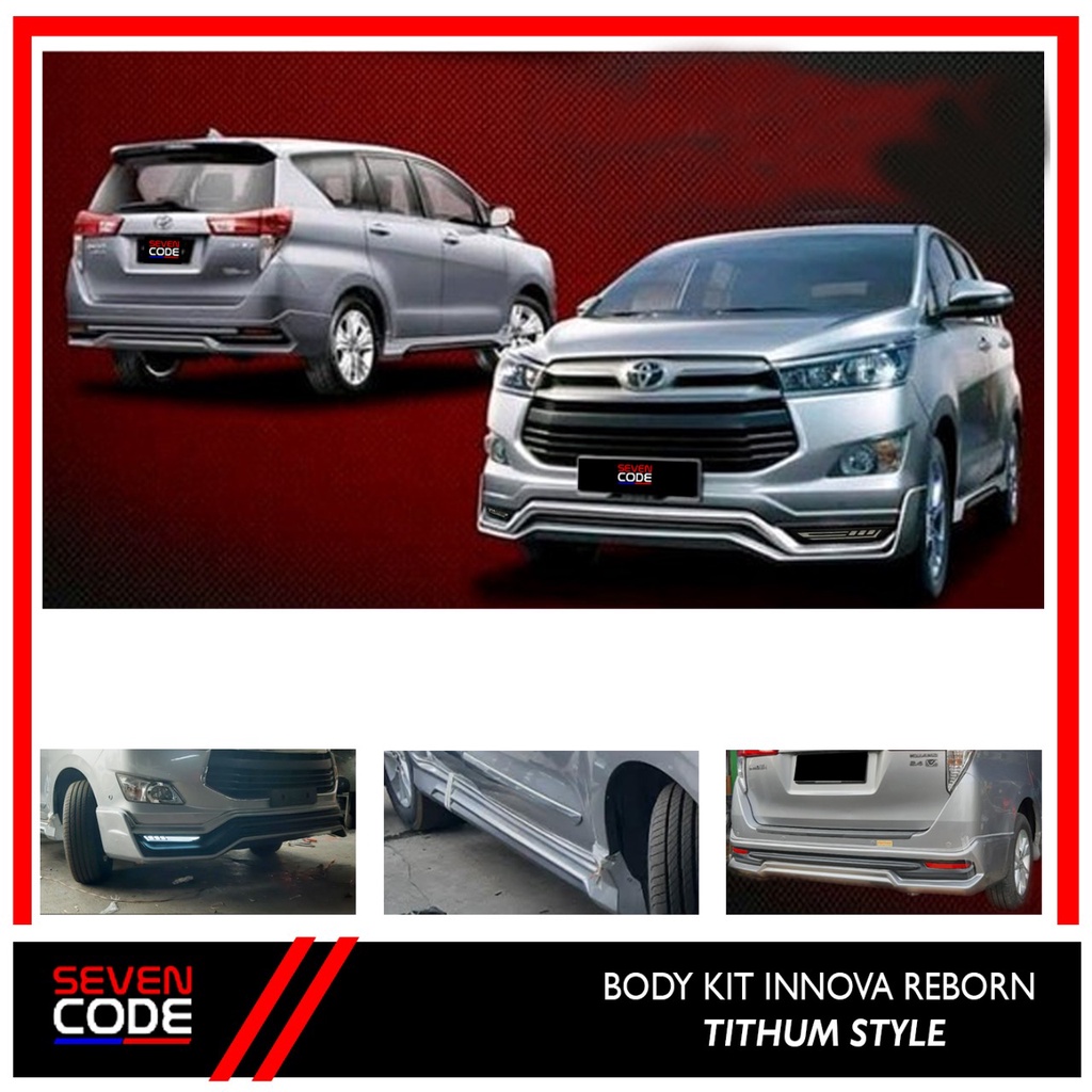 Jual BODYKIT INNOVA REBORN MODEL THITUM PLASTIK | Shopee Indonesia