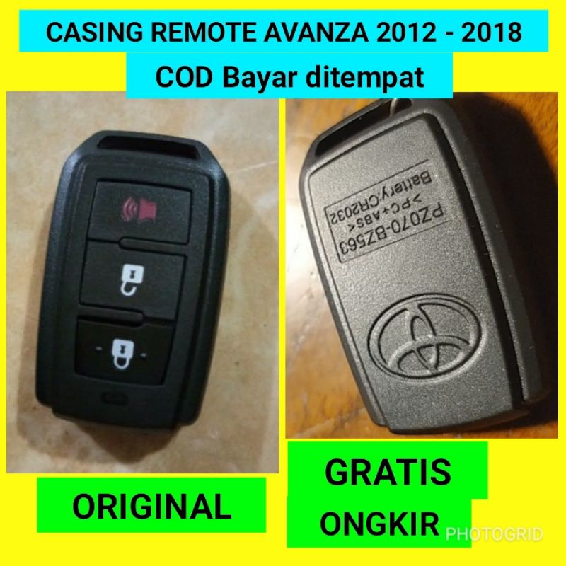 Jual Casing Remote Mobil Avanza Casing Remote Avanza | Shopee Indonesia