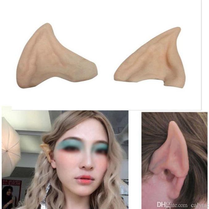 Jual halloween cosplay/ kuping palsu/ telinga kurcaci/ elf ears. lancip ...