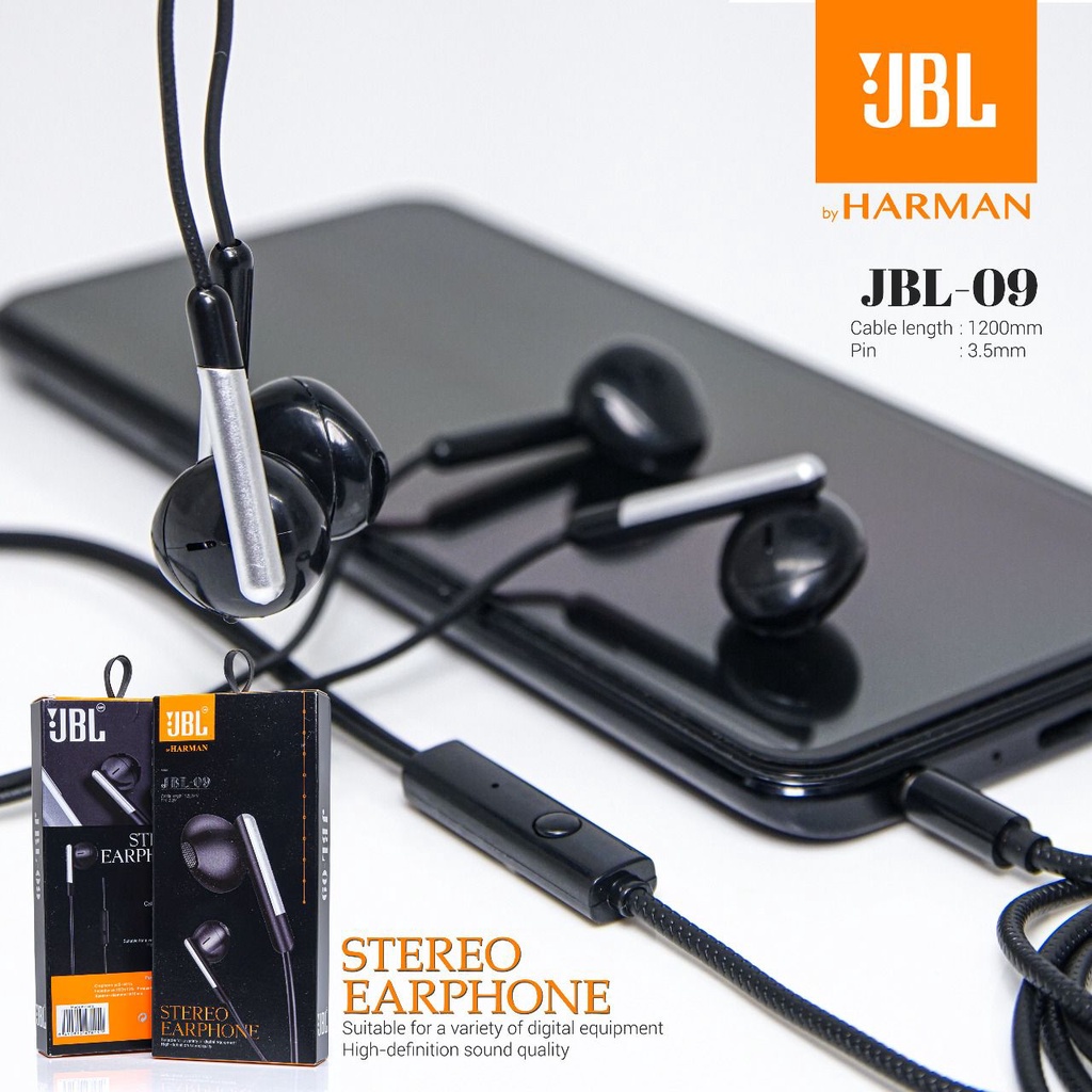 [SO] Hf Handsfree Headset JBL-09 Super Bass Super Bass
