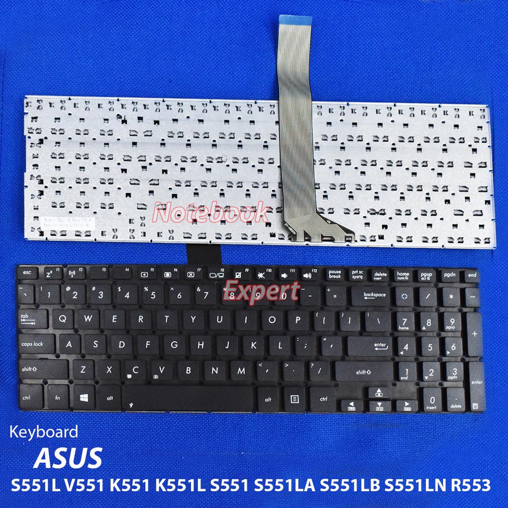 Jual Keyboard Asus S551L V551 K551 K551L S551 S551LA S551LB S551LN R553 ...