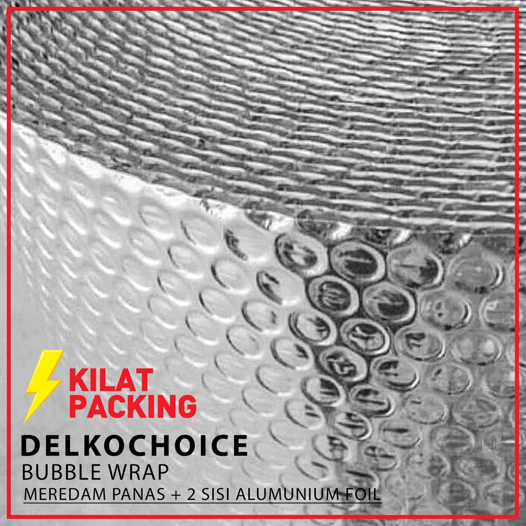 Alumunium Foil Bubble | Insulasi Atap | Peredam Panas Atap Meteran Delkochoice