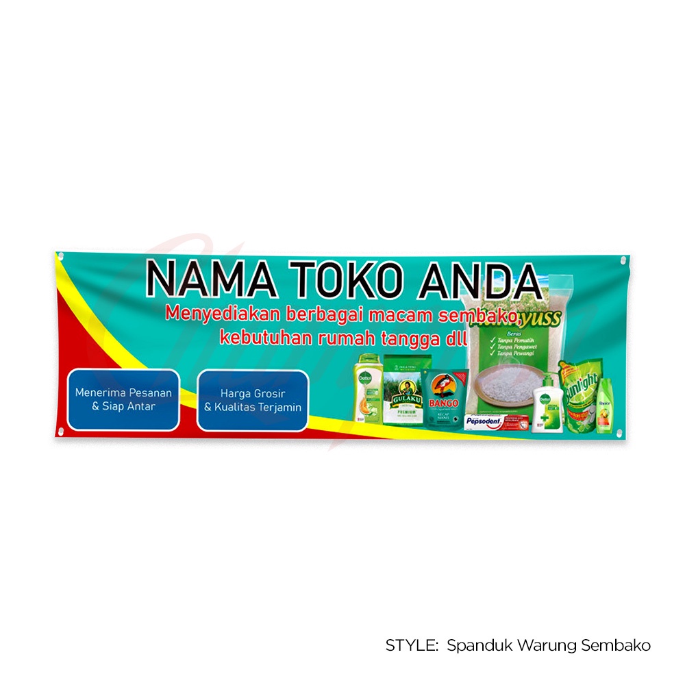 Jual CETAK BANNER SPANDUK USAHA DAGANG/ CETAK SPANDUK - DIGITAL ...