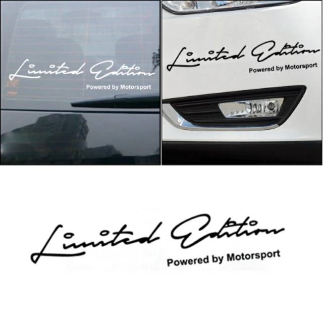 Jual Sticker Mobil limited edition untuk body mobil | Shopee Indonesia