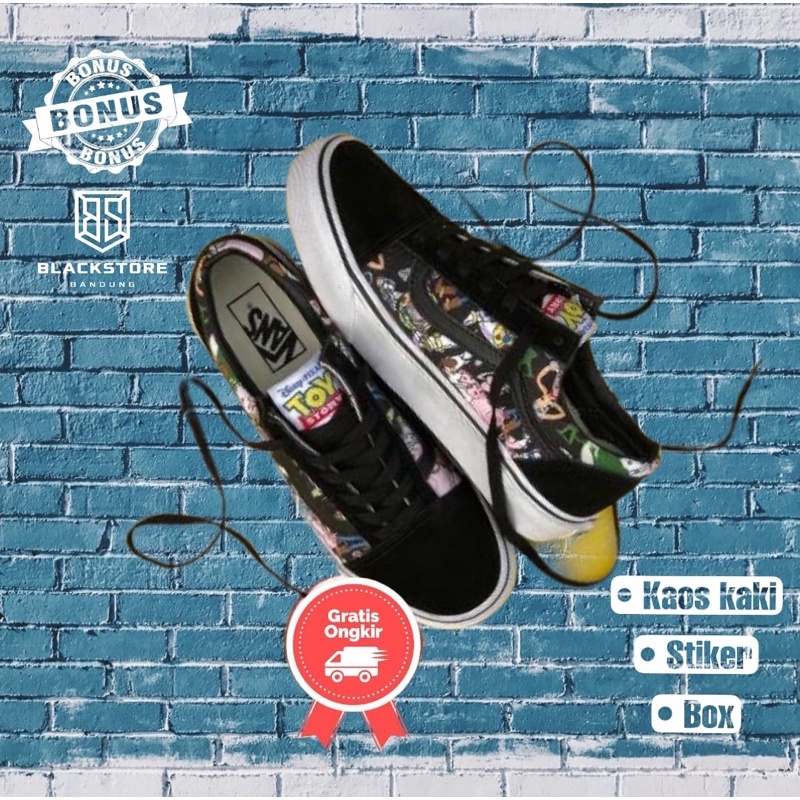 Vans edisi shop toy story