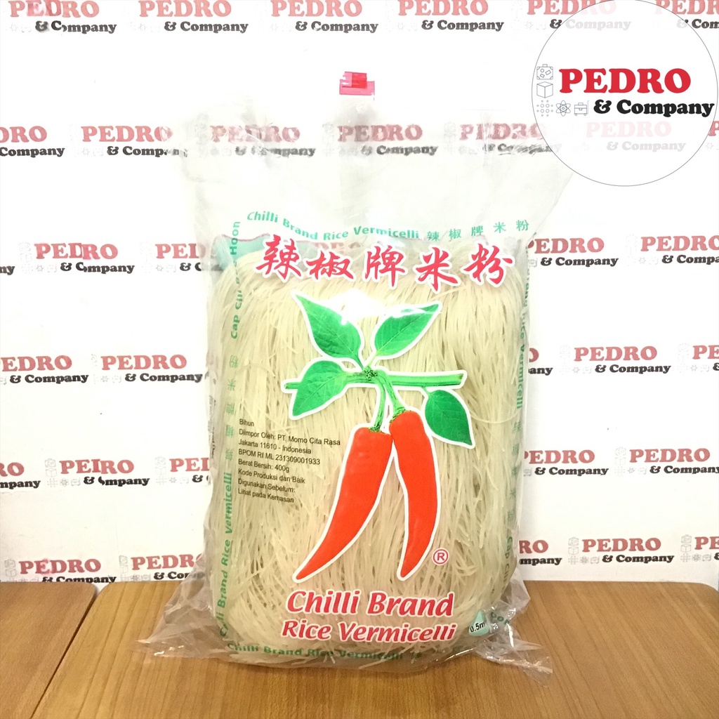 Jual Chilli brand rice vermicelli 400 gram bihun Shopee Indonesia