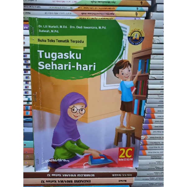 Jual Bekas Buku Teks Tematik Terpadu 2c Kelas 2 Sd Yudhistira Kurikulum 2013 Shopee Indonesia 