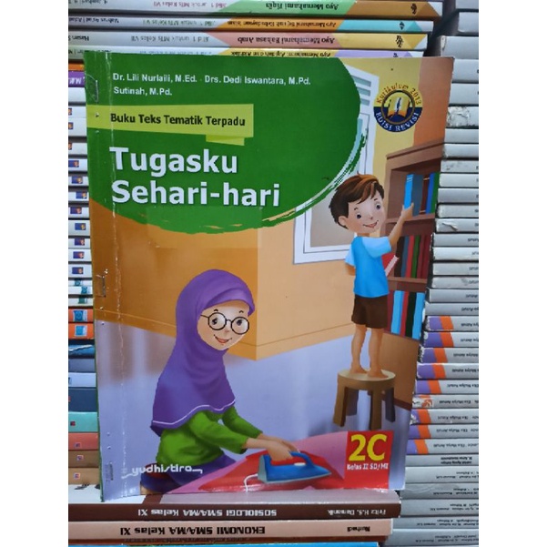 Jual BEKAS BUKU TEKS TEMATIK TERPADU 2C KELAS 2 SD YUDHISTIRA KURIKULUM ...