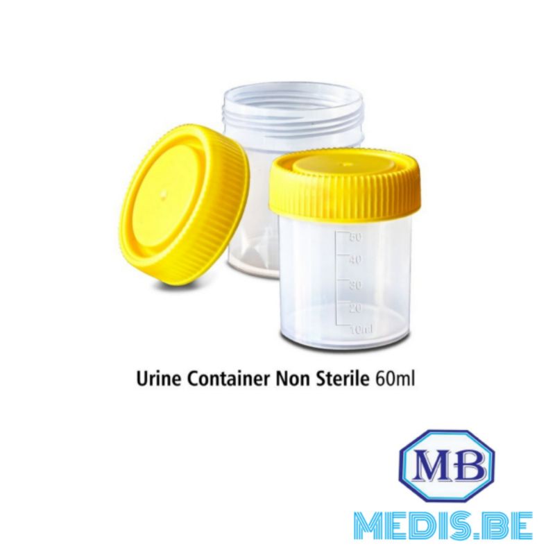 Jual POT URINE CONTAINER ONEMED 60 ML NON STERIL Shopee Indonesia
