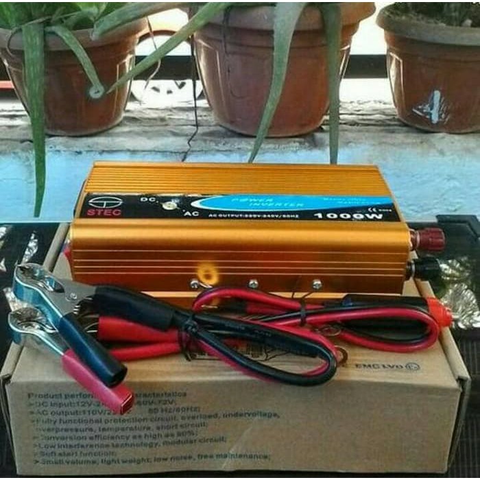 Jual Inverter 1000 W Merubah Arus Dc Ke Ac Arus Aki Ke Arus Listrik Pln